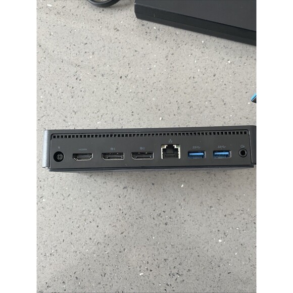 Dell D6000 Universal  Docking Station - Black - W/ 130W Power Adapter - Picture 5 of 10